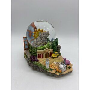 Vintage Disney California Adventure Hollywood Waterglobe "Happy Trails"